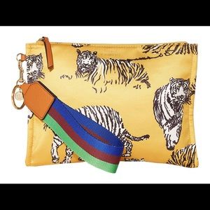Vince Camuto Printed Tiger Clutch